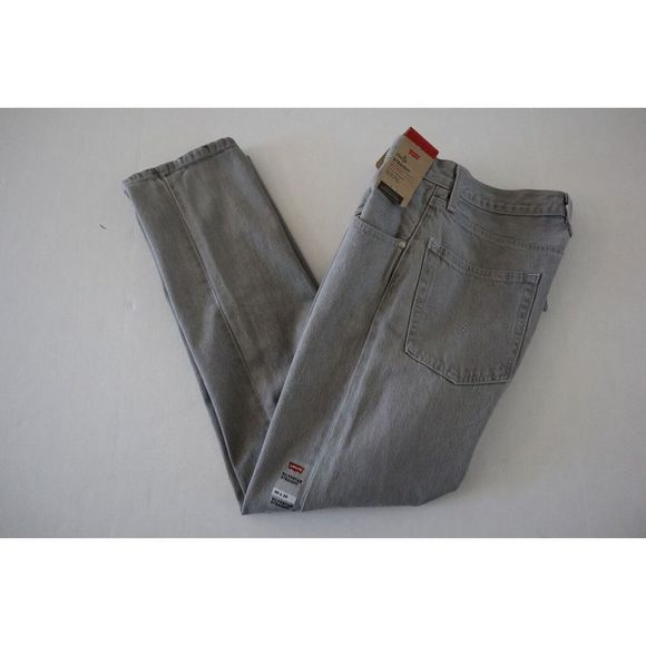 Levi's SilverTab Men's Sz 30x30 Gray Relaxed Fit Straight Leg Denim Jeans $80 - Picture 7 of 7